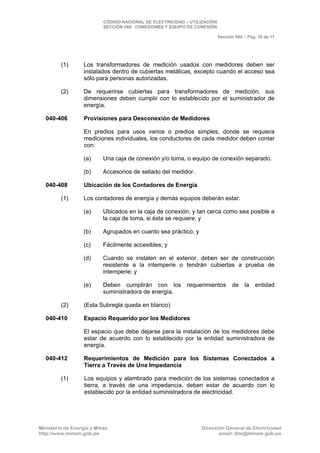 CNE Utilización 2006