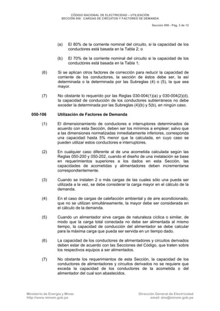 CNE Utilización 2006