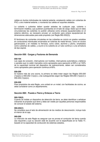 CNE Utilización 2006