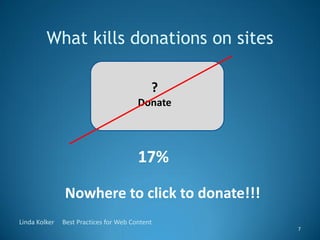 What kills donations on sites

                                            ?
                                        Donat...