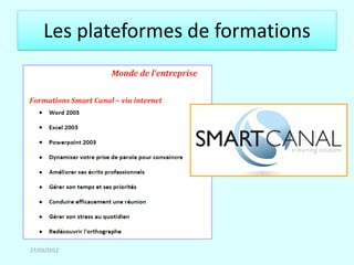 Les plateformes de formations




27/03/2012
 