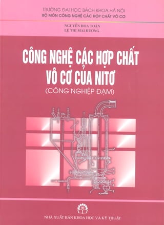 Công nghệ các hợp chất vô cơ của nito