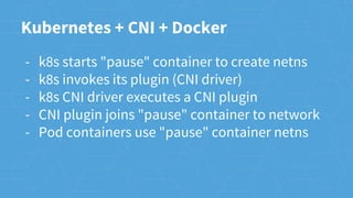 Container Network Interface: Network Plugins for Kubernetes and beyond ...