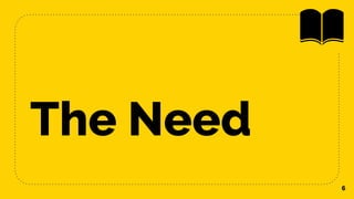 The Need
6
 
