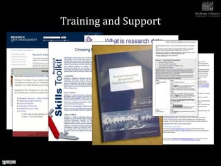 Training and Support
 