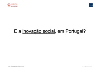 A necessária inovação social