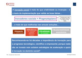 A necessária inovação social