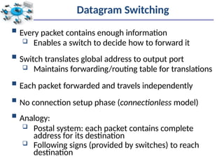 Comprehensive Overview of Switching Techniques in Computer Networks | PPTX