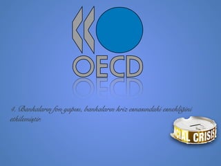 4. Bankaların fon yapısı, bankaların kriz esnasındaki esnekliğini
etkilemiştir.
 