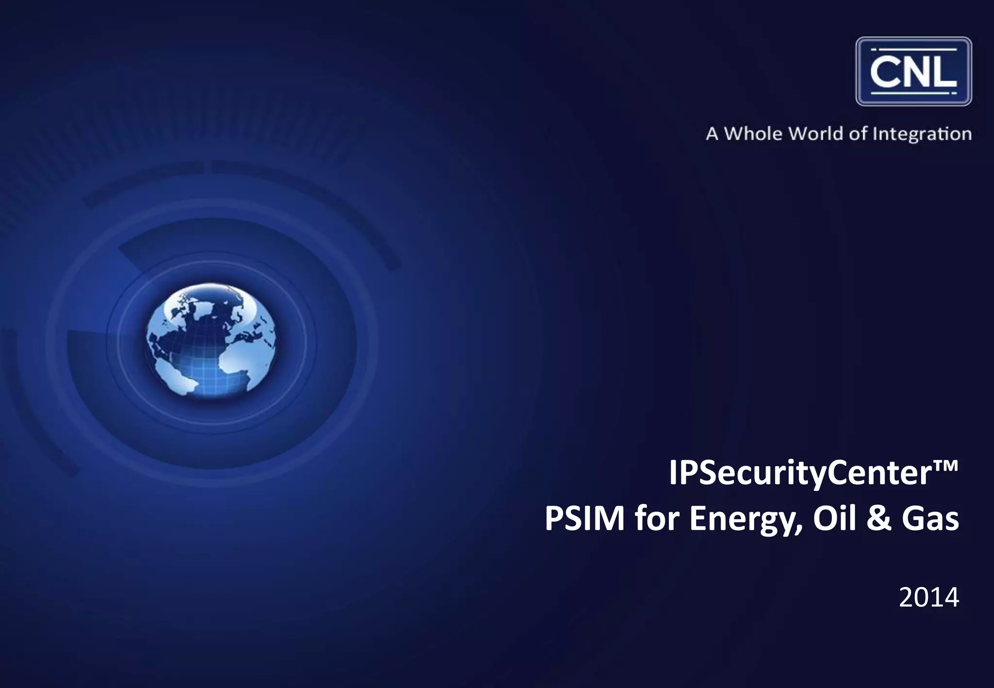 CNL Software - PSIM for Energy, Oil & Gas | PPT
