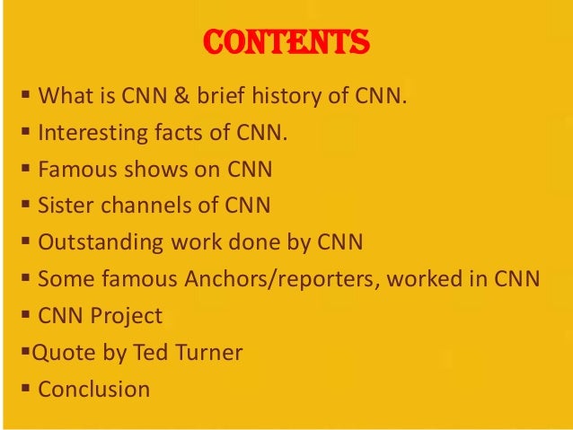 cnn full description news full form