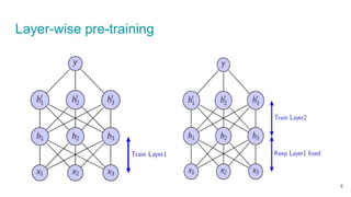 Layer-wise pre-training
8
 