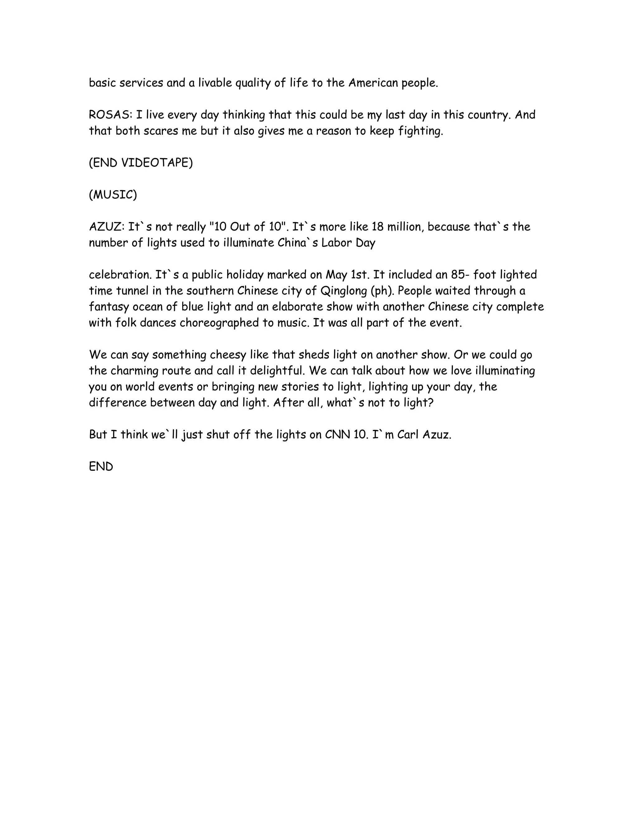 CNN 10 - May 2, 2018 - Transcript | DOC