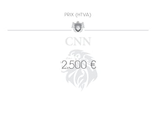 P R I X ( H T VA )




2.500 €
 