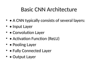 Comprehensive Overview of Convolutional Neural Network (CNN ...