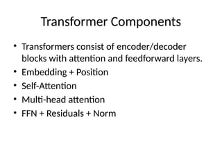 CNN LSTM Transformers Presentation .pptx