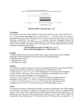 Computer Network notes | PDF