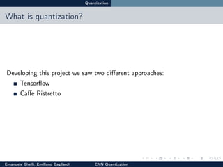 CNN Quantization | PDF