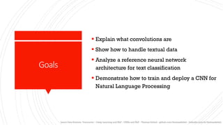 Convolutional Neural Networks and Natural Language Processing | PDF