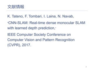 Cnn Slamざっくり Cnn Slamざっくり