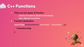 C++ notes.pdf BASIC C++ NOTES FOR BEGGINERS | PDF