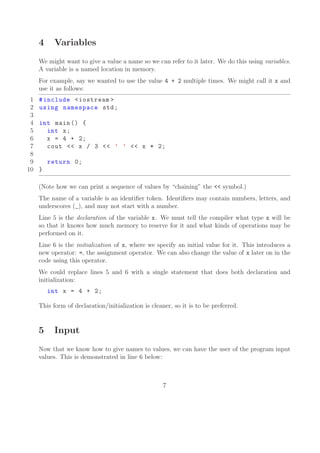 Lectures notes in c programming Languages | PDF