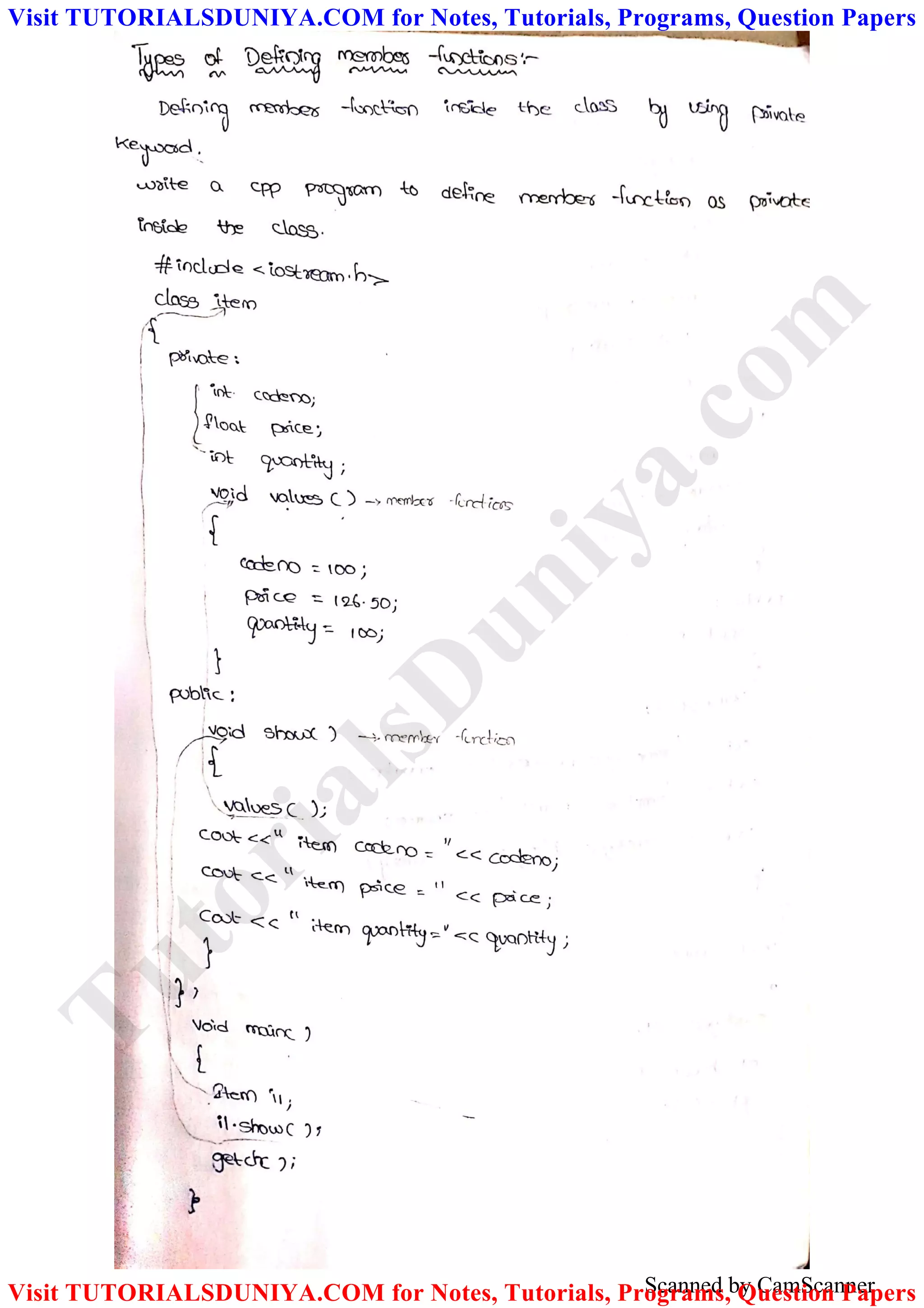 Scanned by CamScanner
TutorialsD
uniya.com
Visit TUTORIALSDUNIYA.COM for Notes, Tutorials, Programs, Question Papers
Visit TUTORIALSDUNIYA.COM for Notes, Tutorials, Programs, Question Papers
 