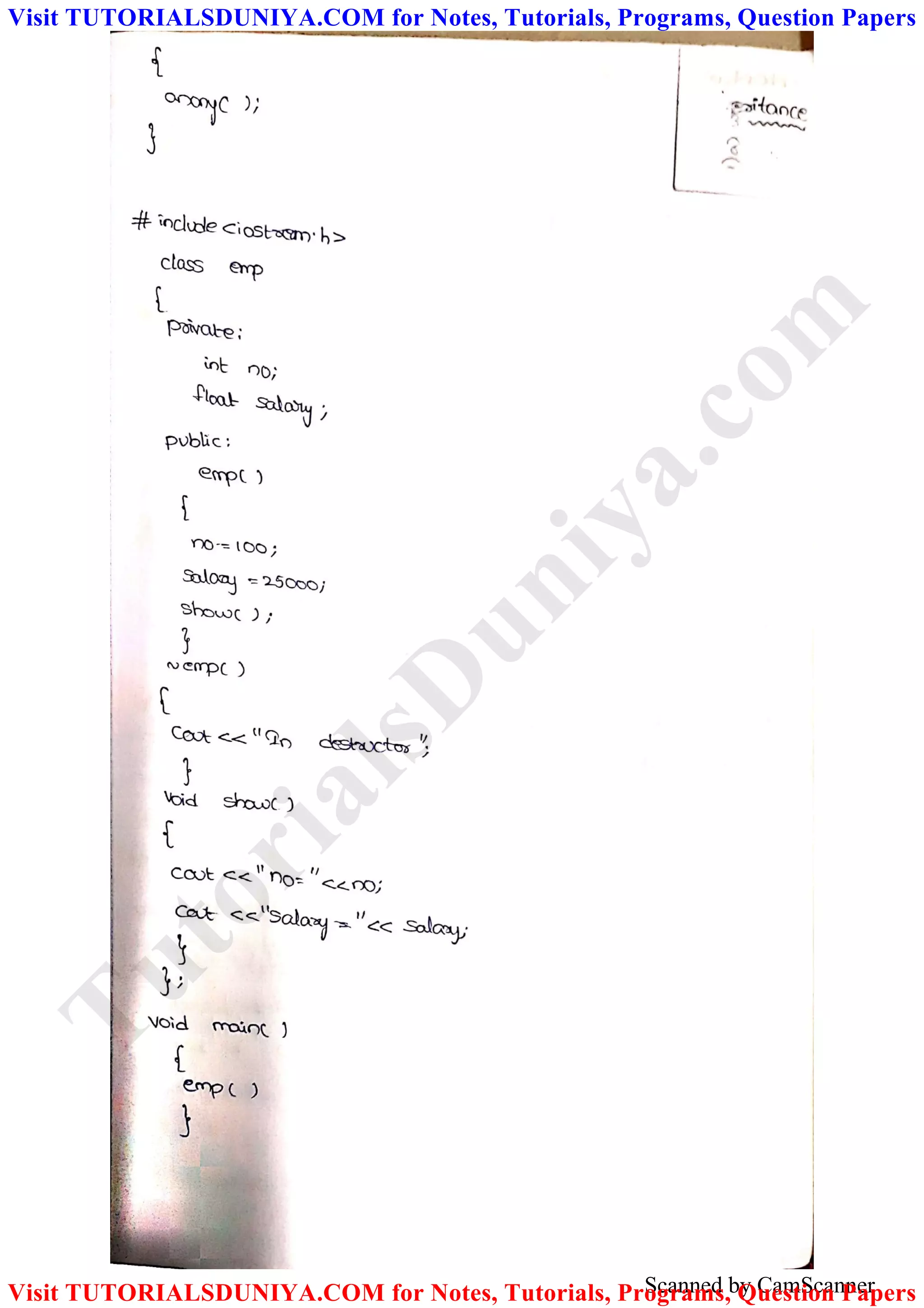 Scanned by CamScanner
TutorialsD
uniya.com
Visit TUTORIALSDUNIYA.COM for Notes, Tutorials, Programs, Question Papers
Visit TUTORIALSDUNIYA.COM for Notes, Tutorials, Programs, Question Papers
 