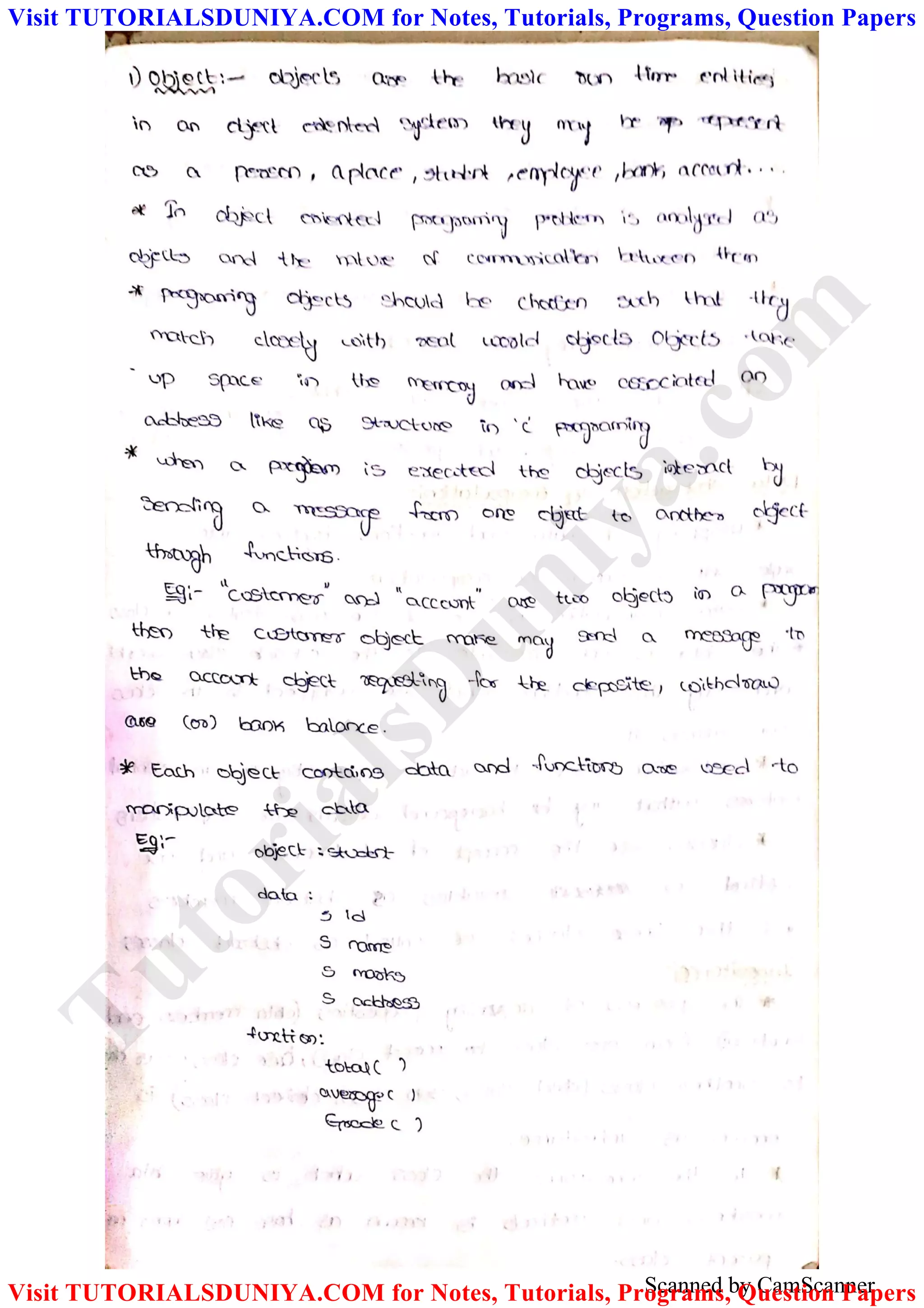 Scanned by CamScanner
TutorialsD
uniya.com
Visit TUTORIALSDUNIYA.COM for Notes, Tutorials, Programs, Question Papers
Visit TUTORIALSDUNIYA.COM for Notes, Tutorials, Programs, Question Papers
 