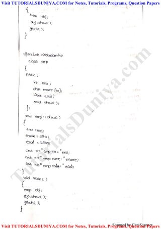 Scanned by CamScanner
TutorialsD
uniya.com
Visit TUTORIALSDUNIYA.COM for Notes, Tutorials, Programs, Question Papers
Visit TUTORIALSDUNIYA.COM for Notes, Tutorials, Programs, Question Papers
 