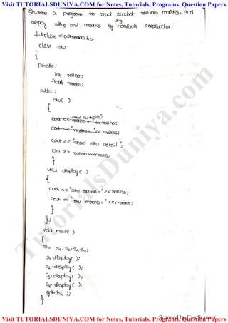 Scanned by CamScanner
TutorialsD
uniya.com
Visit TUTORIALSDUNIYA.COM for Notes, Tutorials, Programs, Question Papers
Visit TUTORIALSDUNIYA.COM for Notes, Tutorials, Programs, Question Papers
 