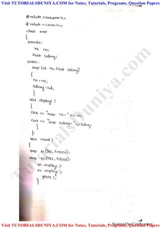 Scanned by CamScanner
TutorialsD
uniya.com
Visit TUTORIALSDUNIYA.COM for Notes, Tutorials, Programs, Question Papers
Visit TUTORIALSDUNIYA.COM for Notes, Tutorials, Programs, Question Papers
 