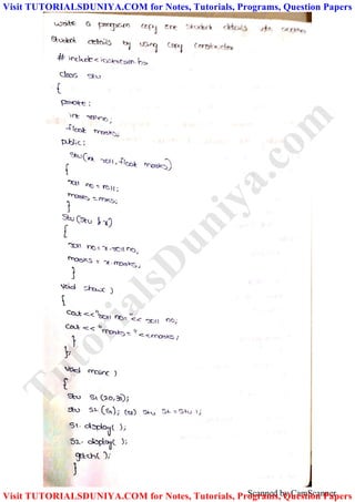 Scanned by CamScanner
TutorialsD
uniya.com
Visit TUTORIALSDUNIYA.COM for Notes, Tutorials, Programs, Question Papers
Visit TUTORIALSDUNIYA.COM for Notes, Tutorials, Programs, Question Papers
 