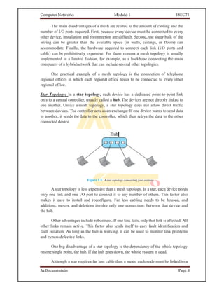 Computer Networks and protocols Module 01 | PDF
