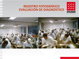REGISTRO FOTOGRÁFICO
EVALUACIÓN DE DIAGNÓSTICO
 
