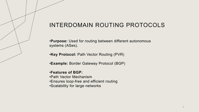 Types of routing Protocols in Computer Networks | PPT