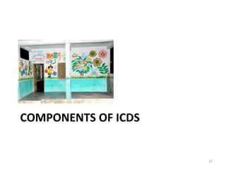 COMPONENTS OF ICDS
37
 