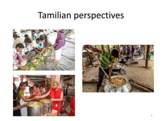 Tamilian perspectives
6
 