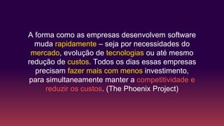 Continuous Delivery
Quadrante de Testes
Pirâmide de Testes
Testes Automatizados
Demo
Considerações Finais
SUMÁRIO
 