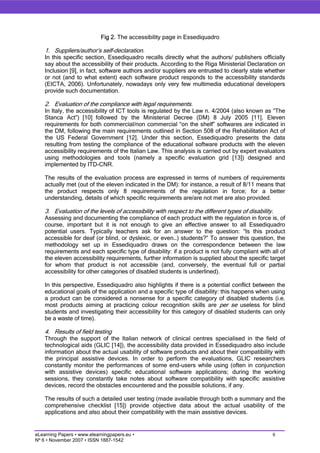 Inclusive education: helping teachers to choose ICT resources and to use them effectively