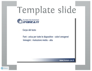 Piano di branding optimization per CNR–Insean