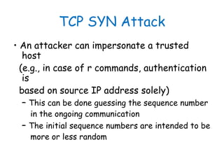 Vulnerabilities in IP Protocols | PPT
