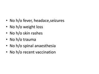 Cns case-extramedullary compressive myelopathy, spinal cord | PPTX