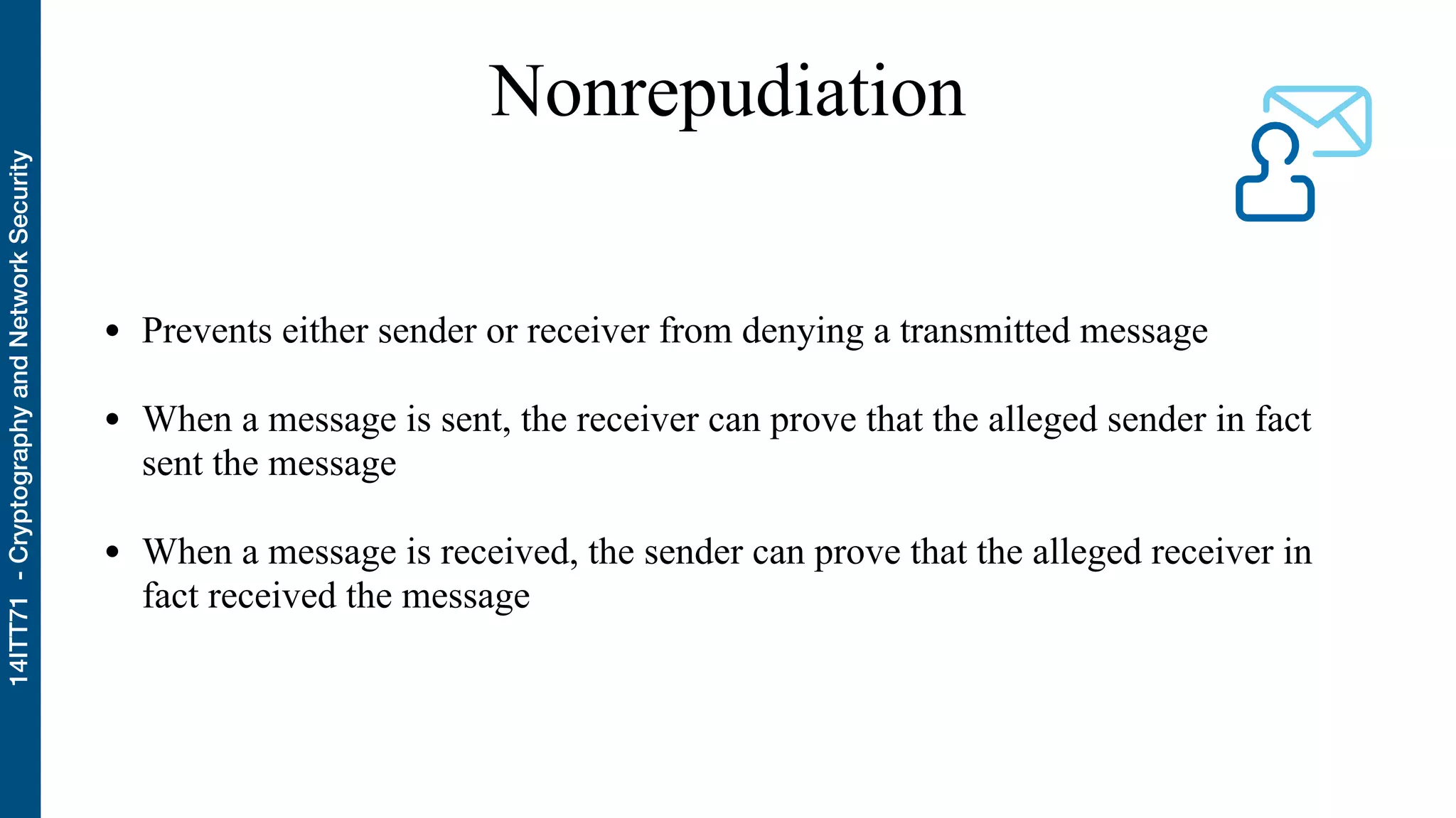 CNS - Chapter1 | PDF