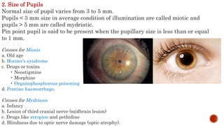EXAMINATION OF CNS - Cranial nerves | PPTX