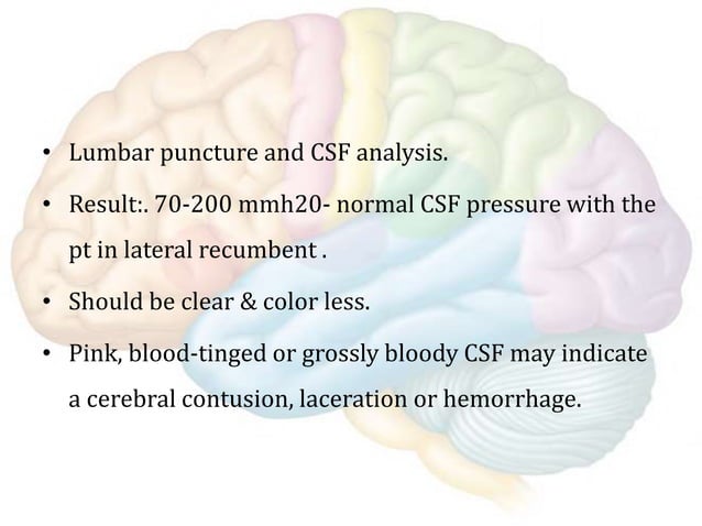 CNS DIAGNOSTIC TESTS | PPTX | Brain and Nervous System Disorders ...