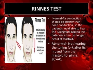 Cns examination and its interpretation | PPTX