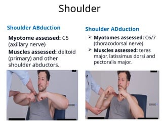 CNS EXAMINATION OF THE UPPER AND LOWER LIMBS.pptx