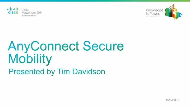 Cisco Anyconnect Secure