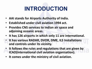 Cns for air traffic management | PPTX